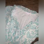 House of Harlow revolve Ajay Blue casual Long Sleeve Dress $160 boho fall Green Size XS Photo 4