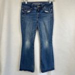 American Eagle  Outfitters Womens 8 Jeans Super Stretch Bootcut Medium Wash Photo 1