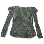 ZARA ⭐️ Black Ruffle Pleated Top Photo 1