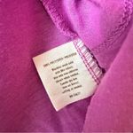 Decree Purple Ruffled Tank Top with Racerback Sz M Photo 3