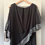 Slny NWT Women’s Chiffon Metallic Jumpsuit Photo 5