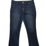 Style & Co Women Jeans 18 Blue Boot Leg Dark Wash Cowgirl Western Denim Comfy Photo 3