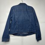 Faded Glory  Women’s Jean Jacket Size XXL Blue Denim Button Front Classic Photo 11