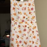 Sadie and Sage Cream Floral Tie Back Romper Photo 2