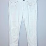 Rag and Bone White Dre Low Rise Slim Boyfriend Jean Size 32 Photo 4