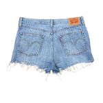 Levi's Levi’s 501 Button Fly High Waisted Cutoff Jean Shorts Photo 6