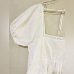 Draper James  Women's Puff Sleeve Dress size XL in white Photo 4