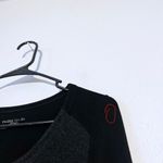 Eileen Fisher Viscose Stretch Jersey Melange Dress Long Gray + Black Size S Photo 9