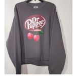 Cherry Dr pepper women's Large sweatshirt Gray Photo 1