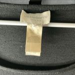 Liz Claiborne Black Sleeveless Sheath Dress Midi Crew Neck Photo 4