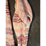 St. Tropez West Women's Striped Linen Button Photo 4