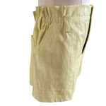 ALC Frank A.L.C. Owen Paperbag Waist Shorts in Canary Yellow | Size 10 | NWT Photo 6