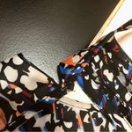 Parker Zulma Halter Mini Dress Mesh Cut Outs Confetti Pattern Multi Abstract szL Photo 14