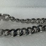 18KT Yellow Gold Inlay & Stainless Steel Cuban Link Men’s Diamond Bracelet 8.5” Long Photo 6