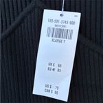 Abercrombie & Fitch Black Knit Ribbed Long Sleeve Mini Dress Photo 8