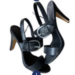 Karl Lagerfeld Colene 8M Strappy Business Casual Ankle Strap Heels Black Size 8 Photo 3