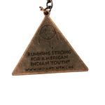 Running Strong for American Indian Youth Keychain Bundle Lot Campfire Feathers Brown Photo 5