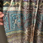 Justified Bohemian Elegant Multicolor Patterned Righstones Details Cardigan XL Blue Photo 4