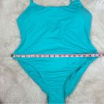 Dippin' Daisy's NEW! Aqua Blue One Piece Swimsuit with Adjustable Straps, 1X Photo 3