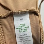 Aerie • Gold Glitter Scoop Bikini Top Photo 4