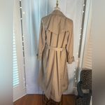 London Fog Women’s Size 14R Beige Trench Coat with Removable Wool Blend Liner Photo 3