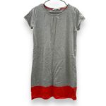 Boden Gray & Coral Short Sleeve Mini T Photo 1