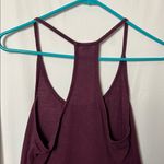 PINK - Victoria's Secret  Sleepwear Women's Burgundy Racerback Tank Top Size XS Photo 6