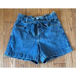 J.crew high rise paperbag jean shorts size 27 Blue Photo 10