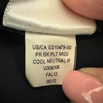 Banana Republic Speckled A-Line Skirt Navy Blue & White Print Versatile Size 2 Photo 13