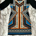 Flying Tomato  Women’s Sz M Southwestern Cowgirl Sweater Dress Art To Wear Aztec Photo 5