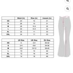 Daisy Del Sol Floral Flare Bell Bottom Pull On Legging Pants High Rise Womens S Gray Photo 10