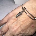 ALEX AND ANI  Ice Cream Cone Charm Bangle Bracelet Photo 4