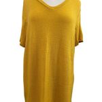 Adrianna Papell Women's Blouse XL Yellow Photo 0
