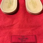 Valentino Garavani Rockstud Bow Jelly Thong Sandals Nude Studded Flat Designer Photo 9