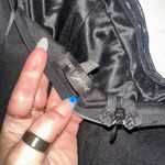 Jealous Tomato New Women’s  Faux Leather Black & Tan Strapless Lined Dress Medium Photo 3