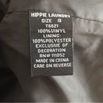 Hippie Laundry  Faux Leather Embroidered Boho Mini Skirt Sz S Photo 5