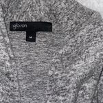 Gibson  heather Gray Knit Wrap Top sweater shirt woman’s medium Photo 2