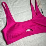 BCBGeneration BCBG Passion Pink Cut Out Bralette Bikini Swim Top Large NEW BGBGeneration Photo 11
