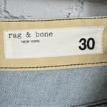 Rag and Bone Nora Cargo Utility Jeans Mid Rise Rigid Denim Lakeside Wash 30 NWT Photo 4