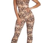 Windsor snake print low back jumper Photo 0