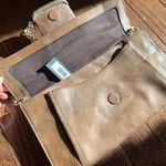 Banana Republic Vintage  Tan Leather Shoulder Bag Photo 3