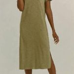 Jessica Simpson Finlee Green Midi T Shirt Dress Large Photo 1