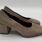 Aerosoles  Arica Nappa Suede Comfort Casual Trench Coat Beige Office Pumps NWOB 7 Photo 0
