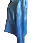J.Crew Lady shirt-jacket New in luster crepe satin bluebird Size L Photo 3