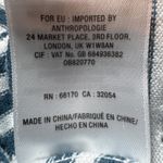 Anthropologie  Akemia Kin Striped V-Neck Long Sleeve Tunic Top Green White Photo 4