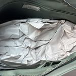 A New Day Spring Green Faux Leather 10” Multi Pocket Strapped Bucket Purse NWOT Photo 4