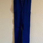 Free People NWOT Happiness Runs Ribbed Henley Onsie in Royal Blue Size M / L Photo 6
