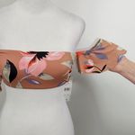 The Bikini Lab  Floral Swimsuit Top Size Small NWT Botanical Print Bikini Top Photo 3