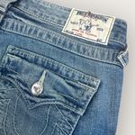 True Religion Women’s 28 Jewel Button Capri Denim Jeans Photo 3