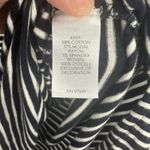 J Jill Dress Womens Small Navy White Striped Bell Sleeve‎ Embroidered Preppy Blue Photo 6